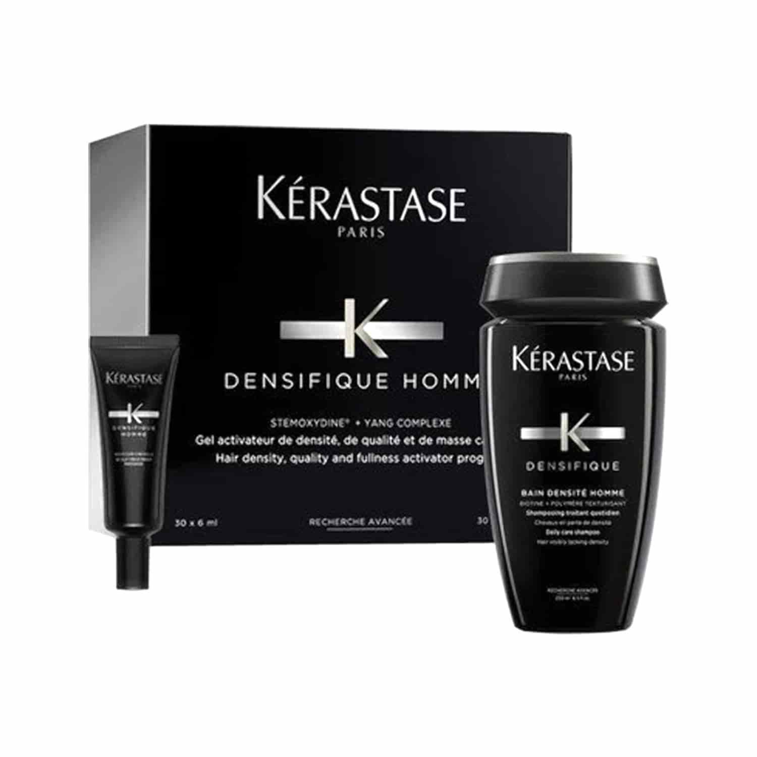 Kerastase Densifique Homme Erkeklere Özel Saç Yoğunluğunu Arttıran Bakım Programı 30*6 ml