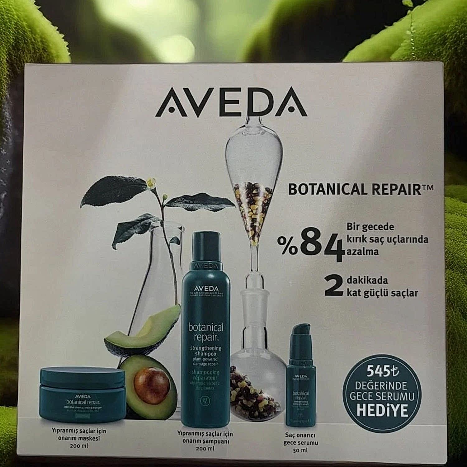 AVEDA Botanical Repair Serum Hediyeli Üçlü Set