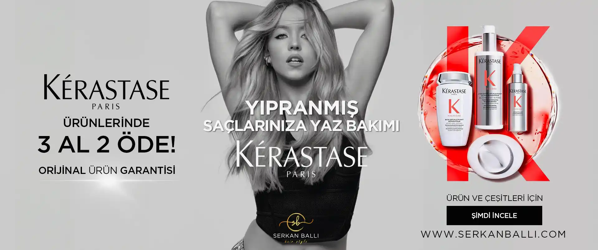 Kerastase Ürünlerinde 3 al 2 Öde Kampanya